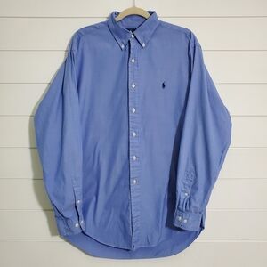 Ralph Lauren‎ Men's Yarmouth 100% Cotton Button-down Shirt. Size: 16 34/35